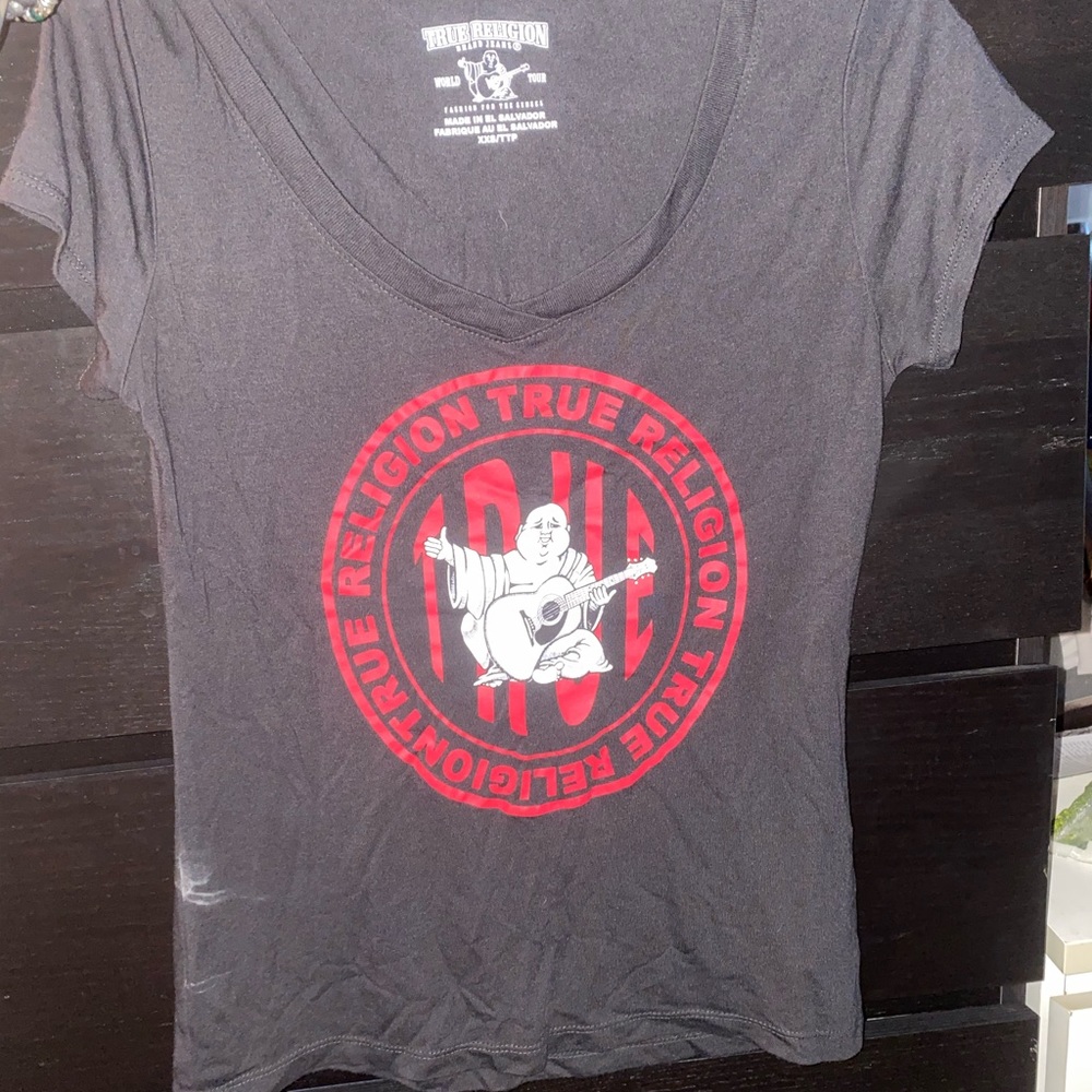 black true religion shirt